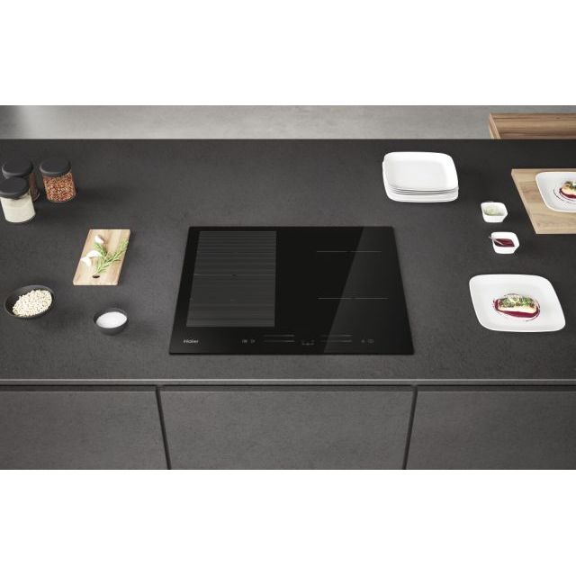 Haier Series 4 HAFRSJ64MC Schwarz Integriert 59 cm Zonen - Induktionskochfeld 4 Zone(n) - MEGART