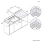 Haier HA2MTB58IWB1S Schwarz Integriert 65 cm Zonen - Induktionskochfeld 4 Zone(n) - MEGART