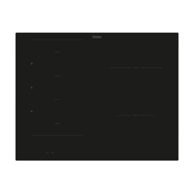 Haier HAMTB56IRB1S Schwarz Integriert 65 cm Zonen - Induktionskochfeld 4 Zone(n) - MEGART