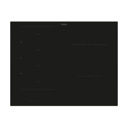 Haier HAMTB56IRB1S Schwarz Integriert 65 cm Zonen - Induktionskochfeld 4 Zone(n) - MEGART