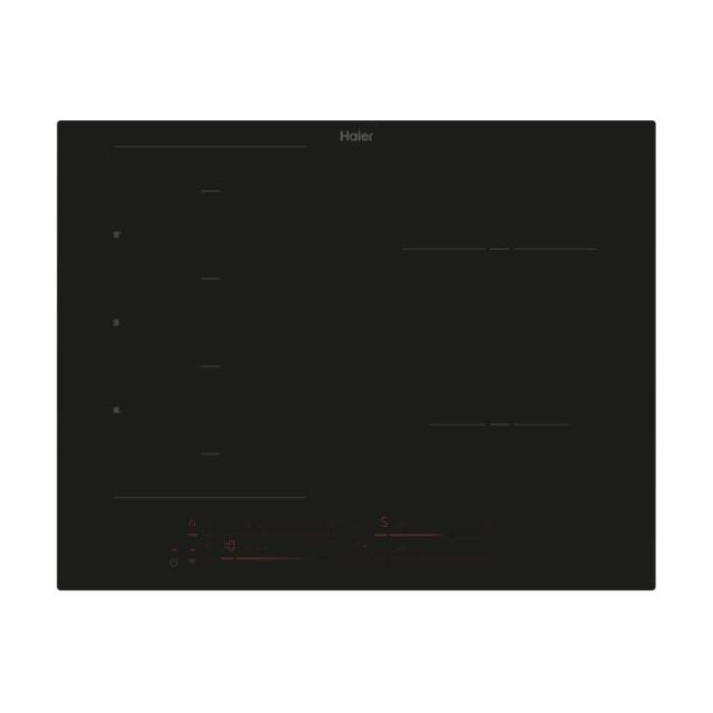 Haier HAMTB56IRB1S Schwarz Integriert 65 cm Zonen - Induktionskochfeld 4 Zone(n) - MEGART