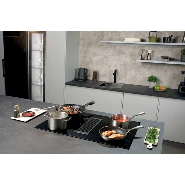 Haier I - Dual Series 6 HAIH82MTMCF Schwarz Integriert 80 cm Zonen - Induktionskochfeld 4 Zone(n) Built - in hood - MEGART