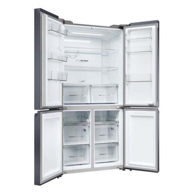 Haier Cube 90 Series 5 HCR5919ENMB Freistehend 528 l E Obsidian Black Inox - MEGART