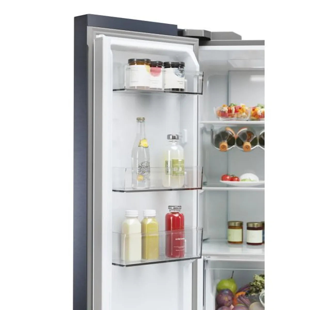 Haier Cube 90 Series 5 HCR5919ENMB Freistehend 528 l E Obsidian Black Inox - MEGART