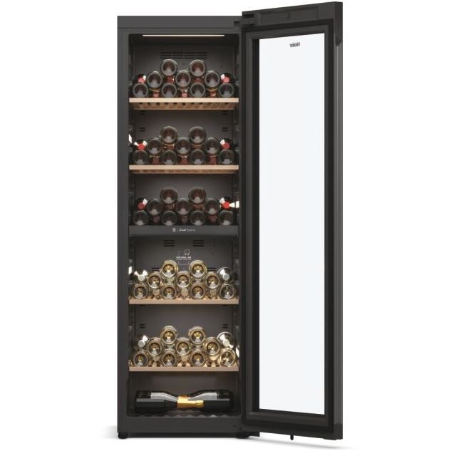 Haier Wine Bank 60 Serie 7 HWS236GDEH1 Weinkühler mit Kompressor Freistehend Schwarz 236 Flasche(n) - MEGART