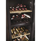 Haier Wine Bank 60 Serie 7 HWS236GDEH1 Weinkühler mit Kompressor Freistehend Schwarz 236 Flasche(n) - MEGART