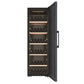 Haier Wine Bank 60 Serie 7 HWS247FAH1 cantinetta vino a compressore, libera installazione, nera, 247 bottiglie