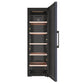 Haier Wine Bank 60 Serie 7 HWS247FAH1 cantinetta vino a compressore, libera installazione, nera, 247 bottiglie