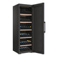 Haier Wine Bank 60 Serie 7 HWS247FAH1 cantinetta vino a compressore, libera installazione, nera, 247 bottiglie
