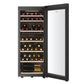 Haier Wine Bank 50 Serie 7 HWS78TGDFH1SW cantinetta vino a compressore, libera installazione, nera, 77 bottiglie