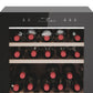Haier Wine Bank 50 Serie 7 HWS78TGDFH1SW cantinetta vino a compressore, libera installazione, nera, 77 bottiglie
