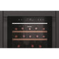 Haier Wine Bank 50 Serie 7 HWS78TGDFH1SW cantinetta vino a compressore, libera installazione, nera, 77 bottiglie