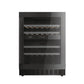 Haier H - WINE 700 HAKWBD 60 Weinkühler mit Kompressor Freistehend Schwarz 44 Flasche(n) - MEGART