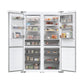 Haier HUT7518EWF congelatore da incasso 256 l, classe E, bianco