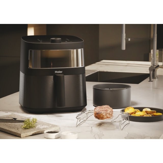 Haier I - Master Series 5 HAF5TWA3 021 Einzelbild 7 l 2000 W Heissluftfritteuse Schwarz - MEGART