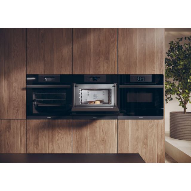 Haier Series 6 HWO45NB6T0B1 Schwarz Kombi - Mikrowelle Integriert 34 l 900 W - MEGART