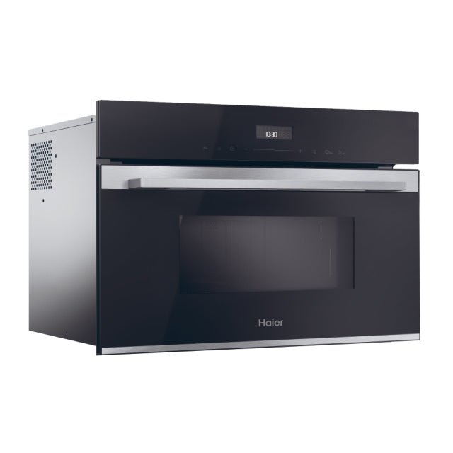 Haier H38DMWID26NX Schwarz, Edelstahl Kombi - Mikrowelle Integriert 34 l 900 W - MEGART