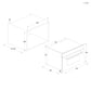 Haier H38DMWID26NX Schwarz, Edelstahl Kombi - Mikrowelle Integriert 34 l 900 W - MEGART