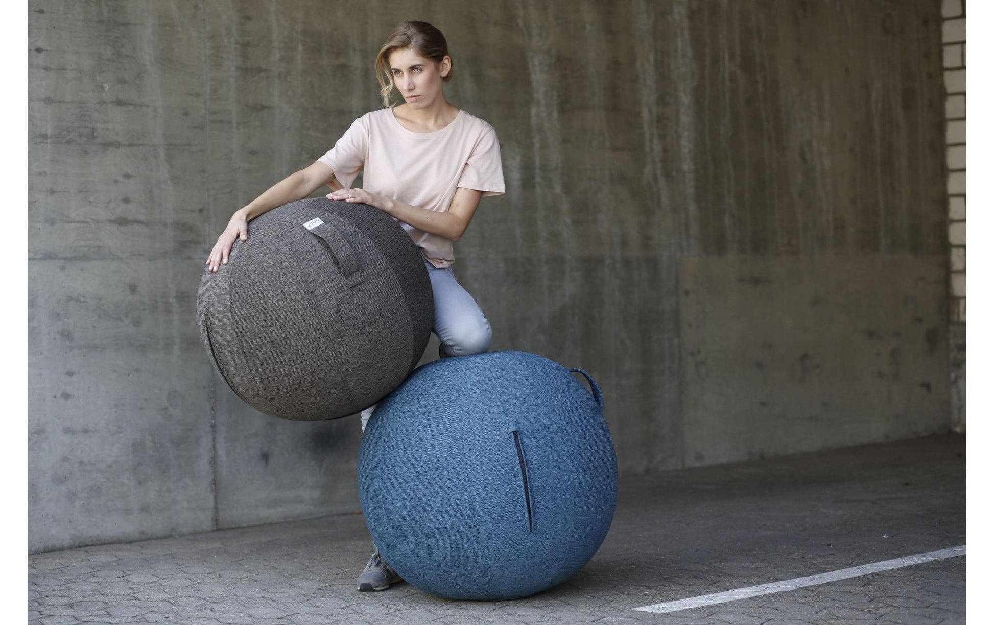 Sitzball Stov Anthrazit, Ø 70 - 75 cm - MEGART
