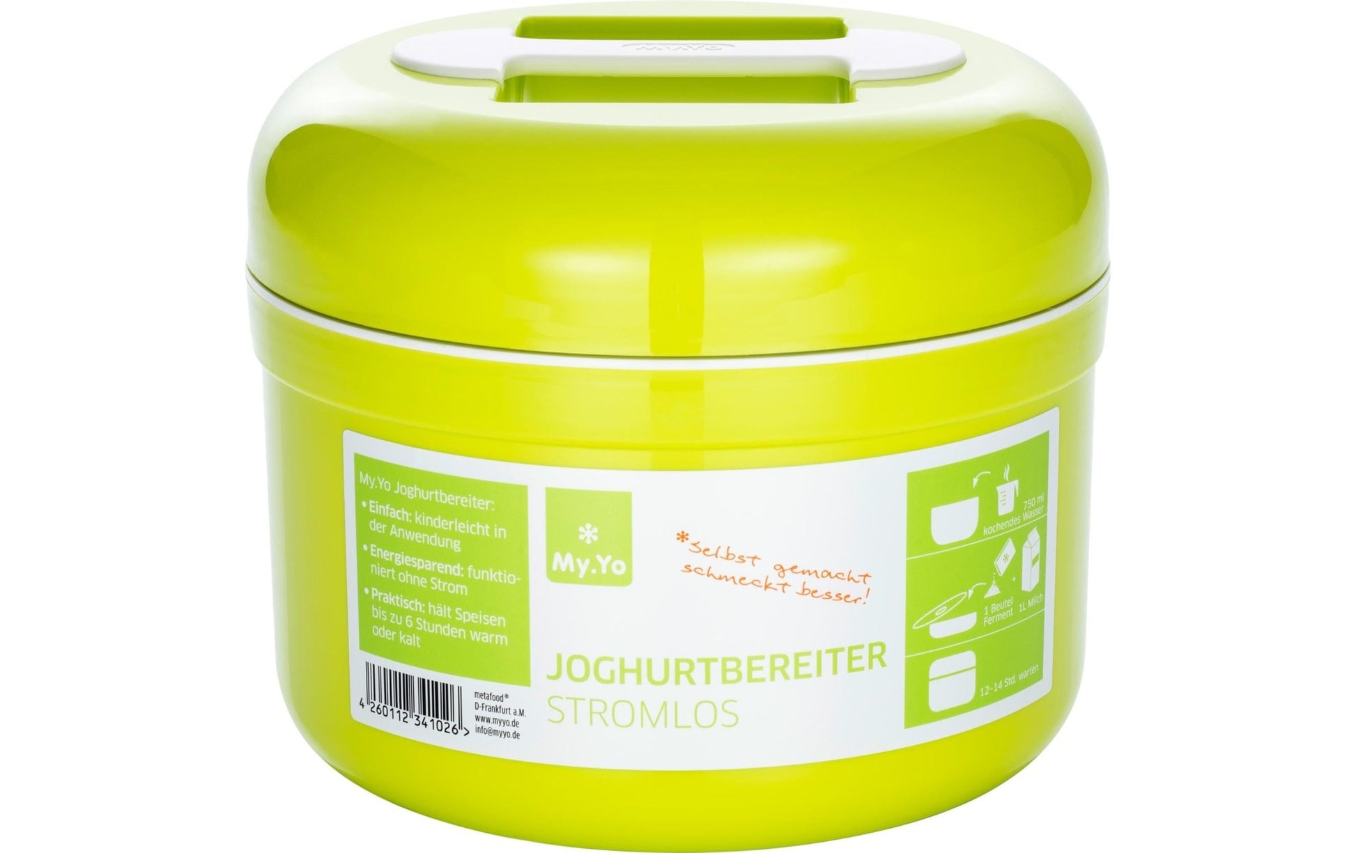 Joghurtmaker hellgrün 1 l - MEGART