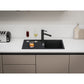 Centro CNG 611 - 78 Fragranite Black Matt 114.0681.584 - MEGART