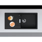 Centro CNG 611 - 100 Fragranite Black Matt 114.0682.505 - MEGART