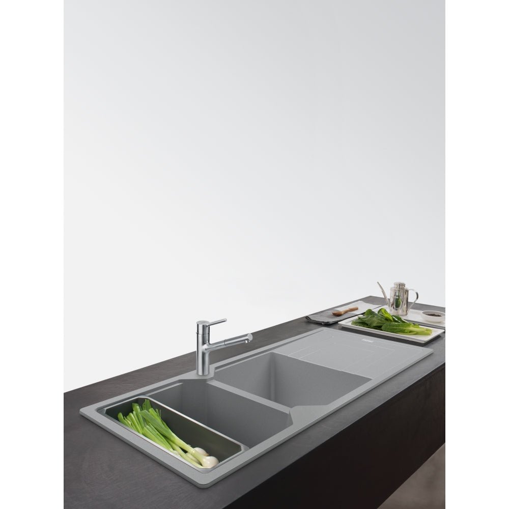 Taros Neo Vorfenster Zugauslauf Edelstahl 115.0596.384 - MEGART