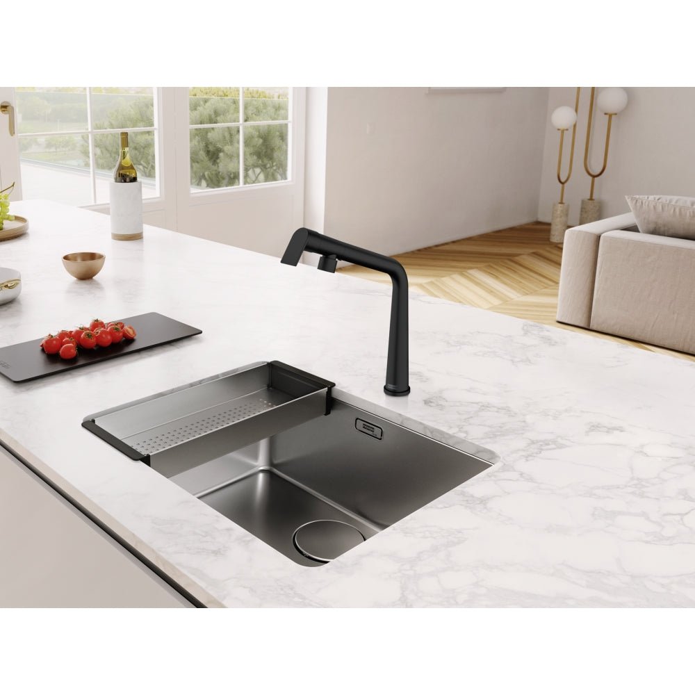 Icon Schwenkauslauf Black Matt 115.0625.187 - MEGART