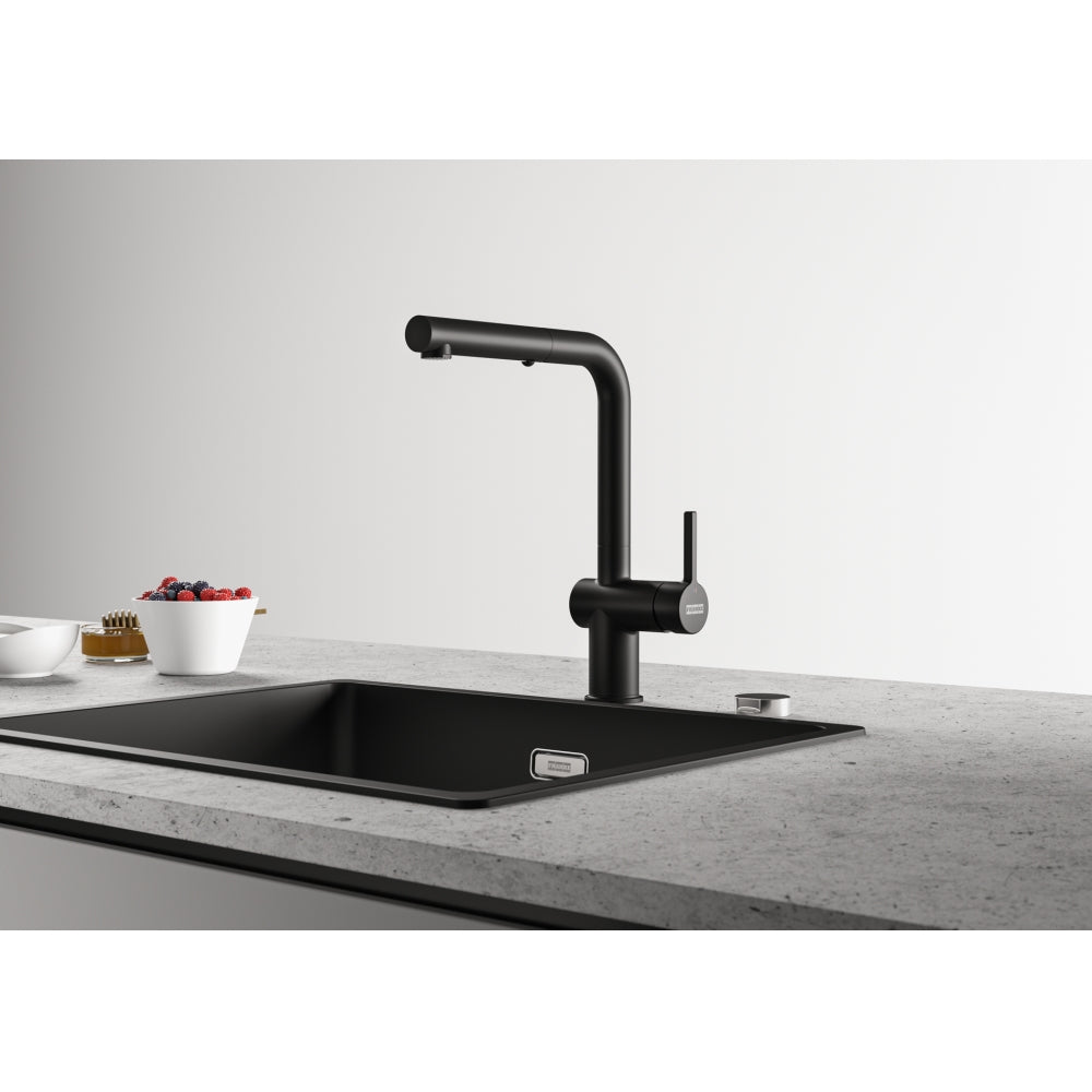 Active Auszugsbrause Black Matt 115.0653.382 - MEGART