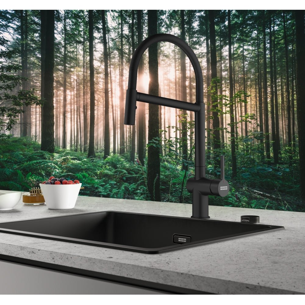 Active Auszugsbrause Black Matt 115.0653.409 - MEGART