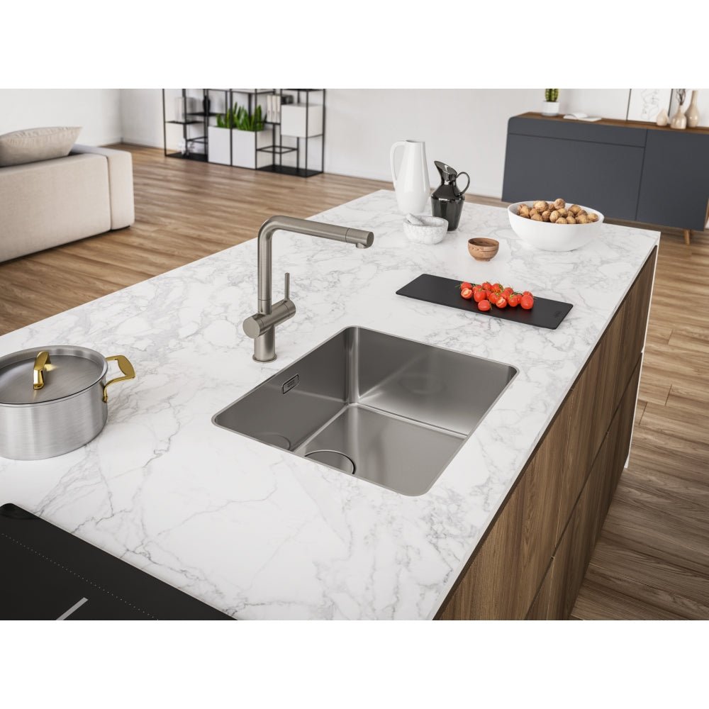 Active Twist Schwenkauslauf Edelstahl - optik 115.0653.504 - MEGART