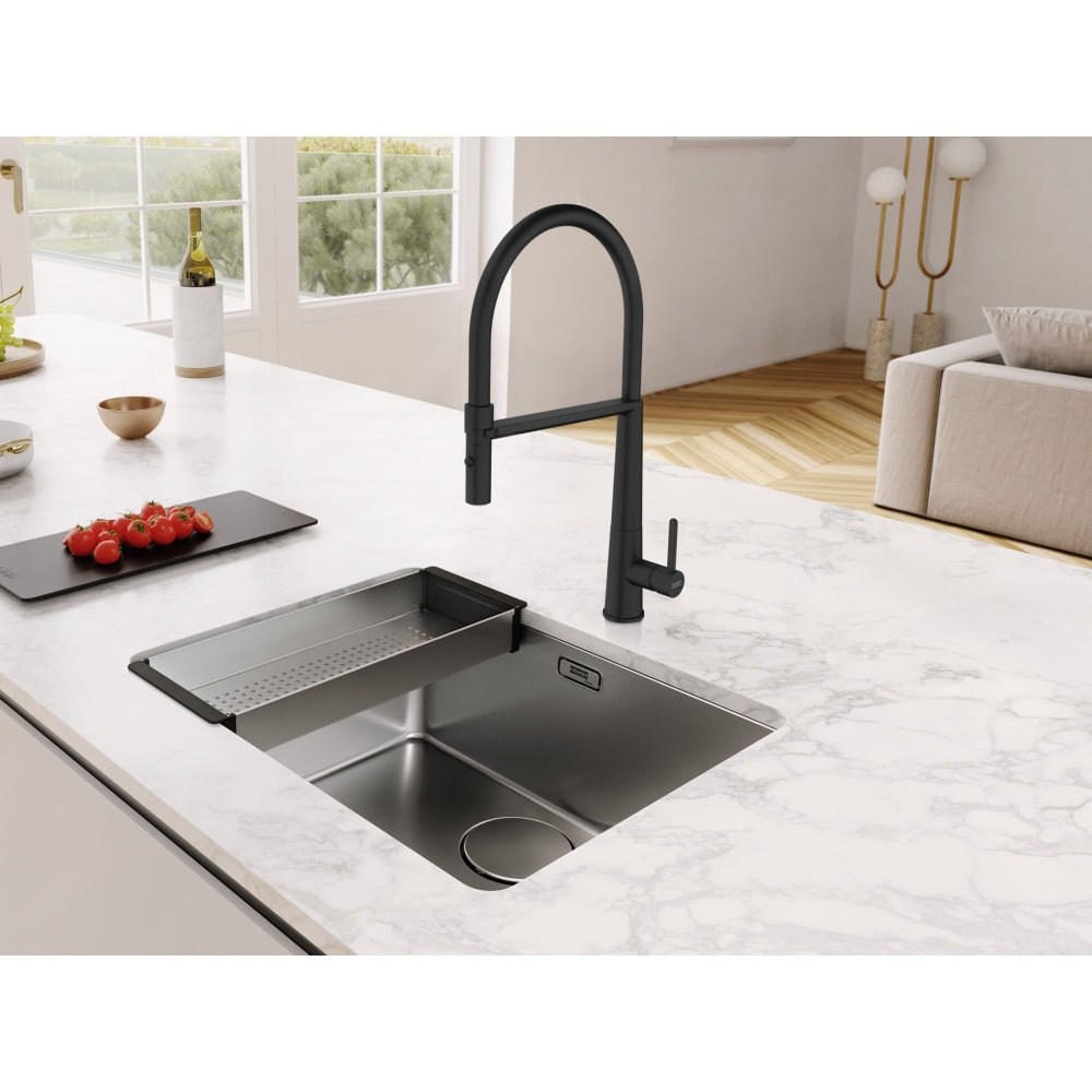 Icon Auszugsbrause Black Matt 115.0690.598 - MEGART