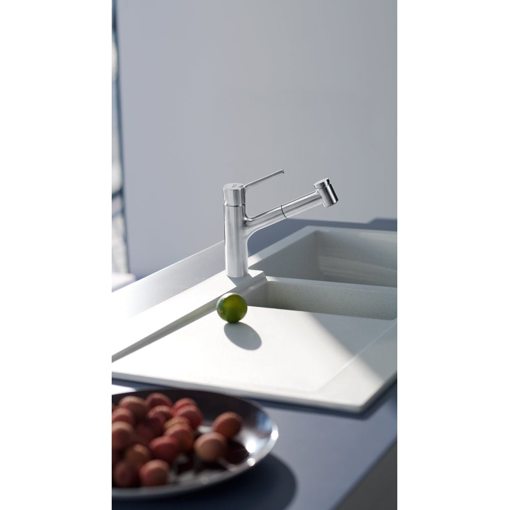 Taros Neo Auszugsbrause Edelstahl 115.0596.386 - MEGART