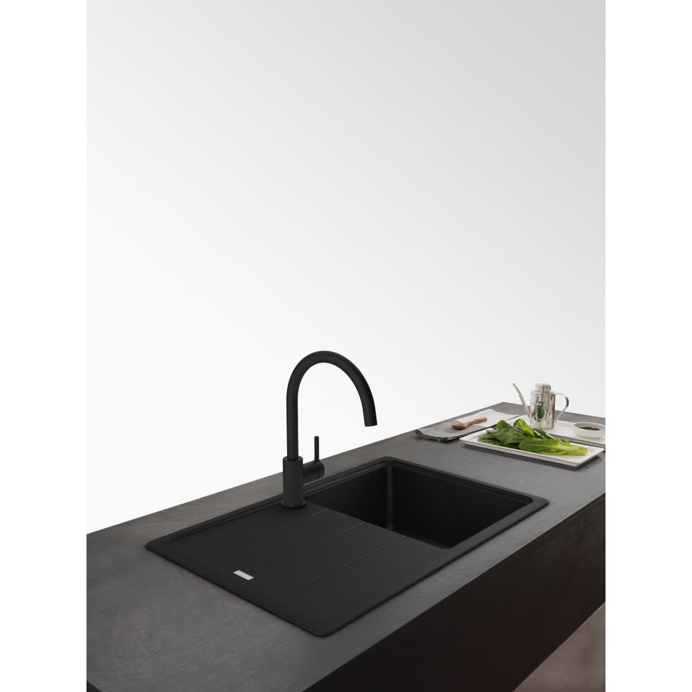 Lina Schwenkauslauf Black Matt 115.0626.019 - MEGART