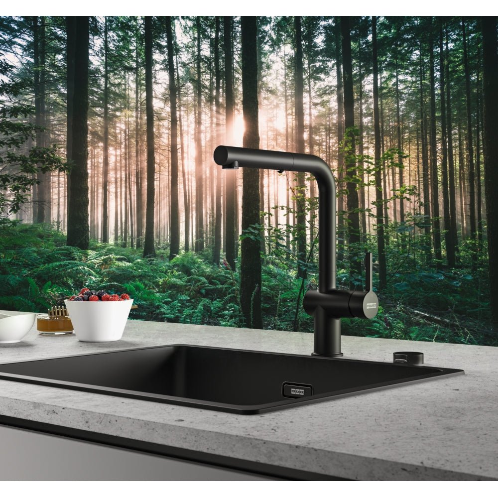 Active Auszugsbrause Black Matt 115.0653.382 - MEGART