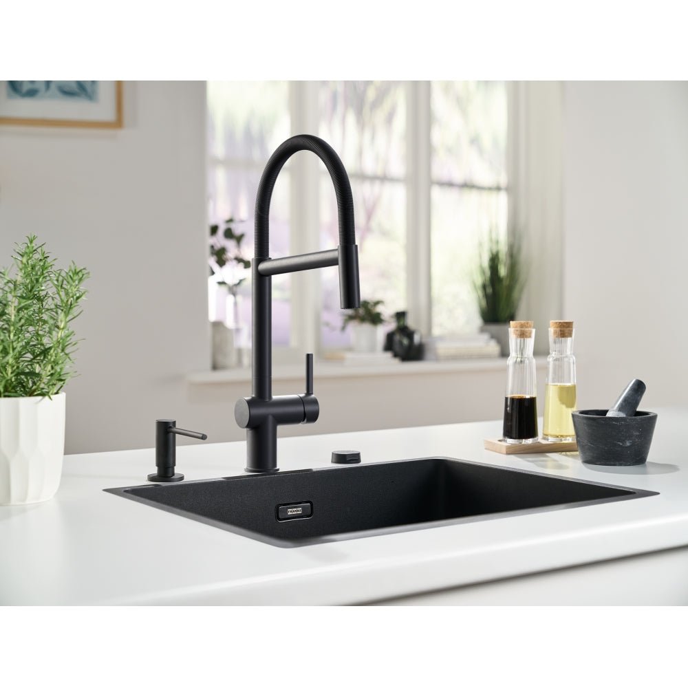 Active Auszugsbrause Black Matt 115.0653.409 - MEGART
