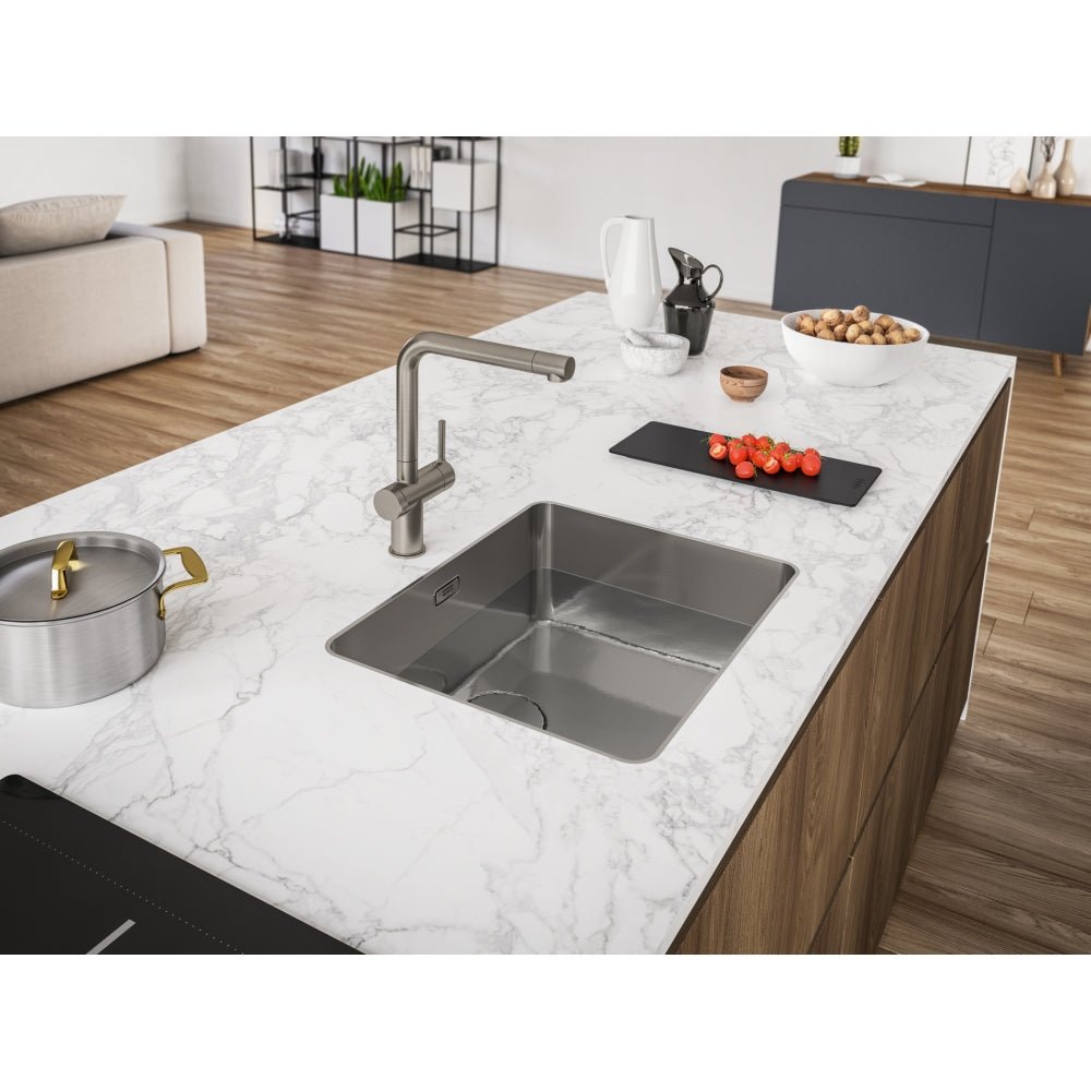 Active Twist Schwenkauslauf Edelstahl - optik 115.0653.504 - MEGART
