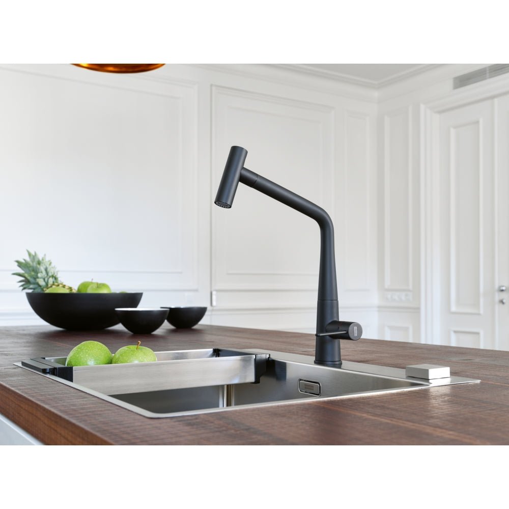Icon Auszugsbrause Black Matt 115.0625.190 - MEGART