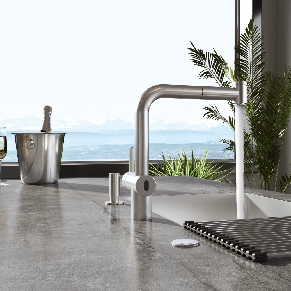 Atlas Neo Sensor Auszugsbrause Edelstahl 115.0625.524 - MEGART