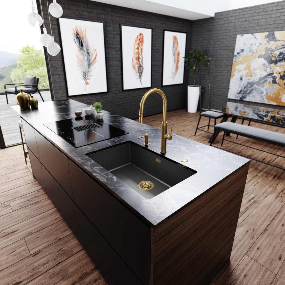 Mythos Masterpiece Auszugsbrause Gold 115.0711.558 - MEGART