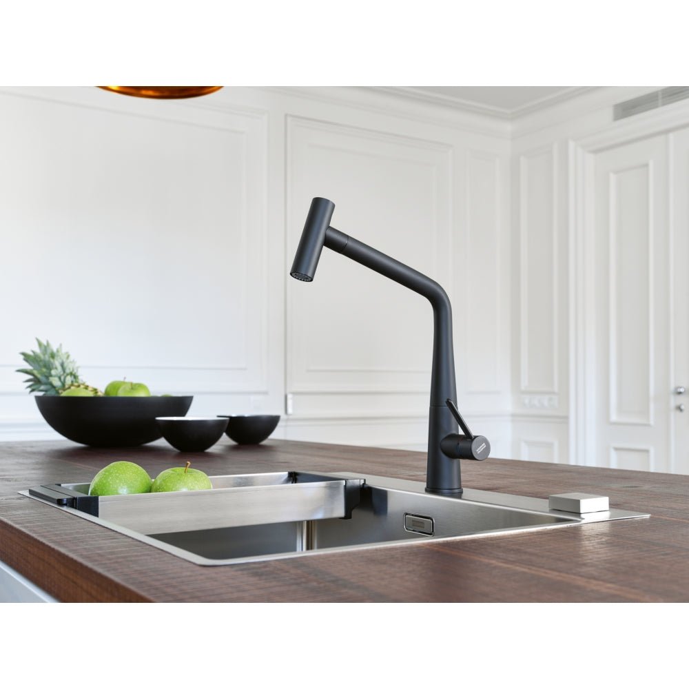 Icon Auszugsbrause Black Matt 115.0625.190 - MEGART