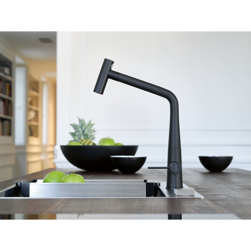 Icon Auszugsbrause Black Matt 115.0625.190 - MEGART
