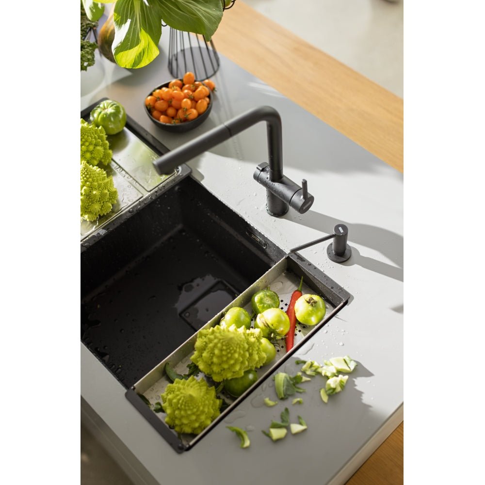 Active Twist Auszugsbrause Black Matt 115.0669.769 - MEGART