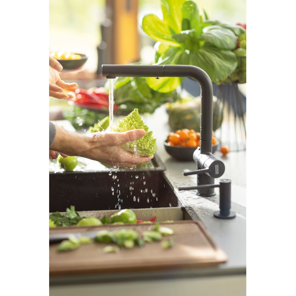 Active Twist Auszugsbrause Black Matt 115.0669.769 - MEGART