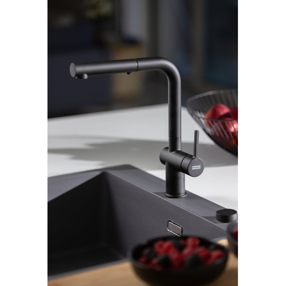 Active Auszugsbrause Black Matt 115.0653.382 - MEGART