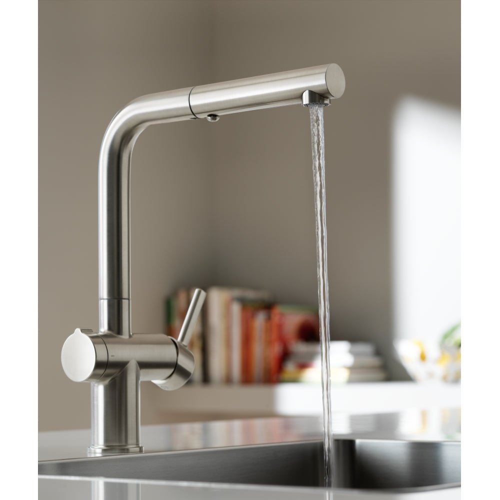 Active Twist Auszugsbrause Edelstahl - optik 115.0653.505 - MEGART