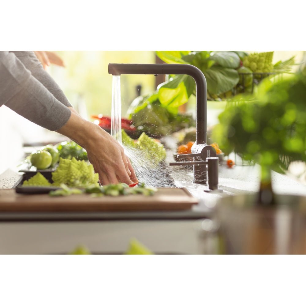 Active Twist Auszugsbrause Black Matt 115.0669.769 - MEGART