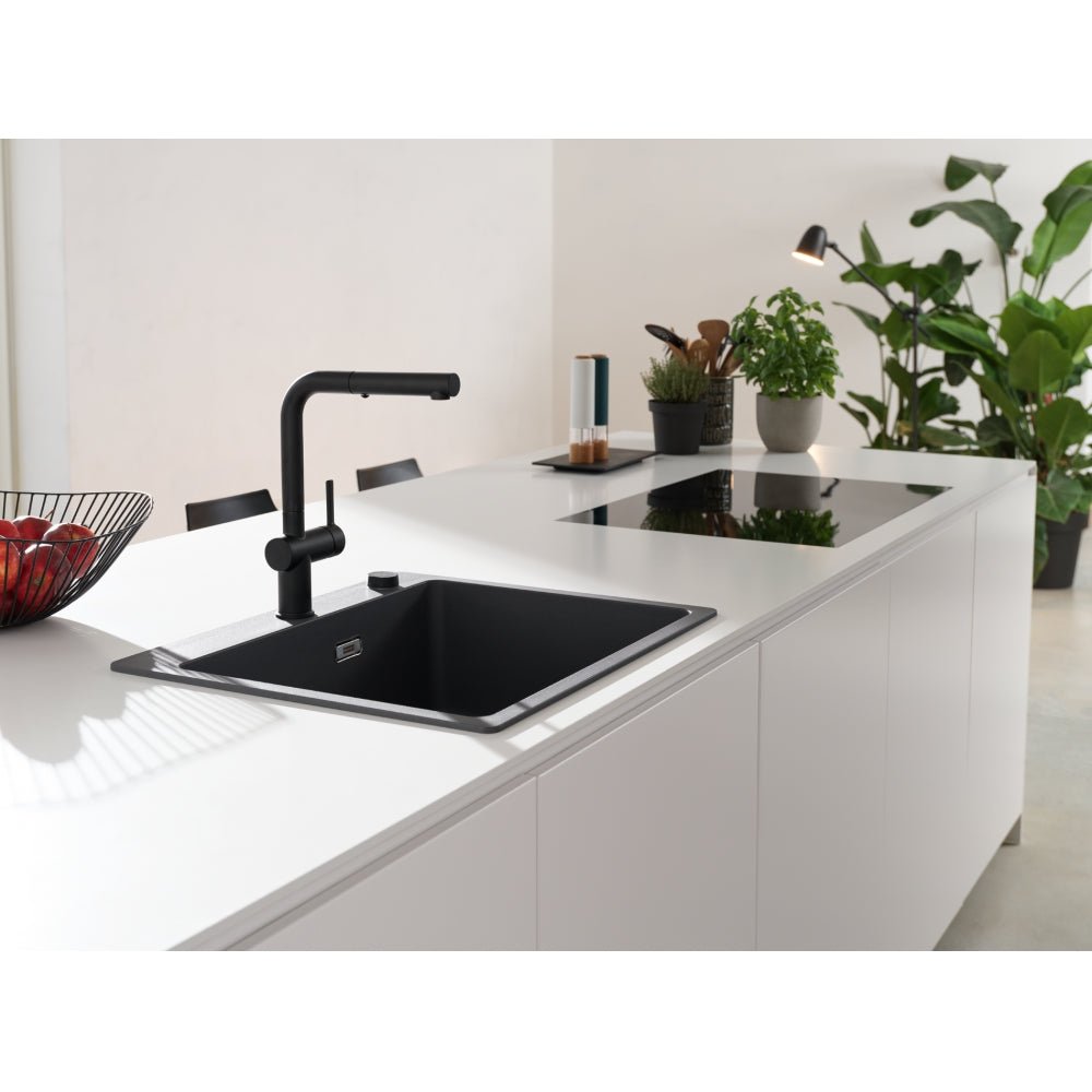 Active Auszugsbrause Black Matt 115.0653.382 - MEGART