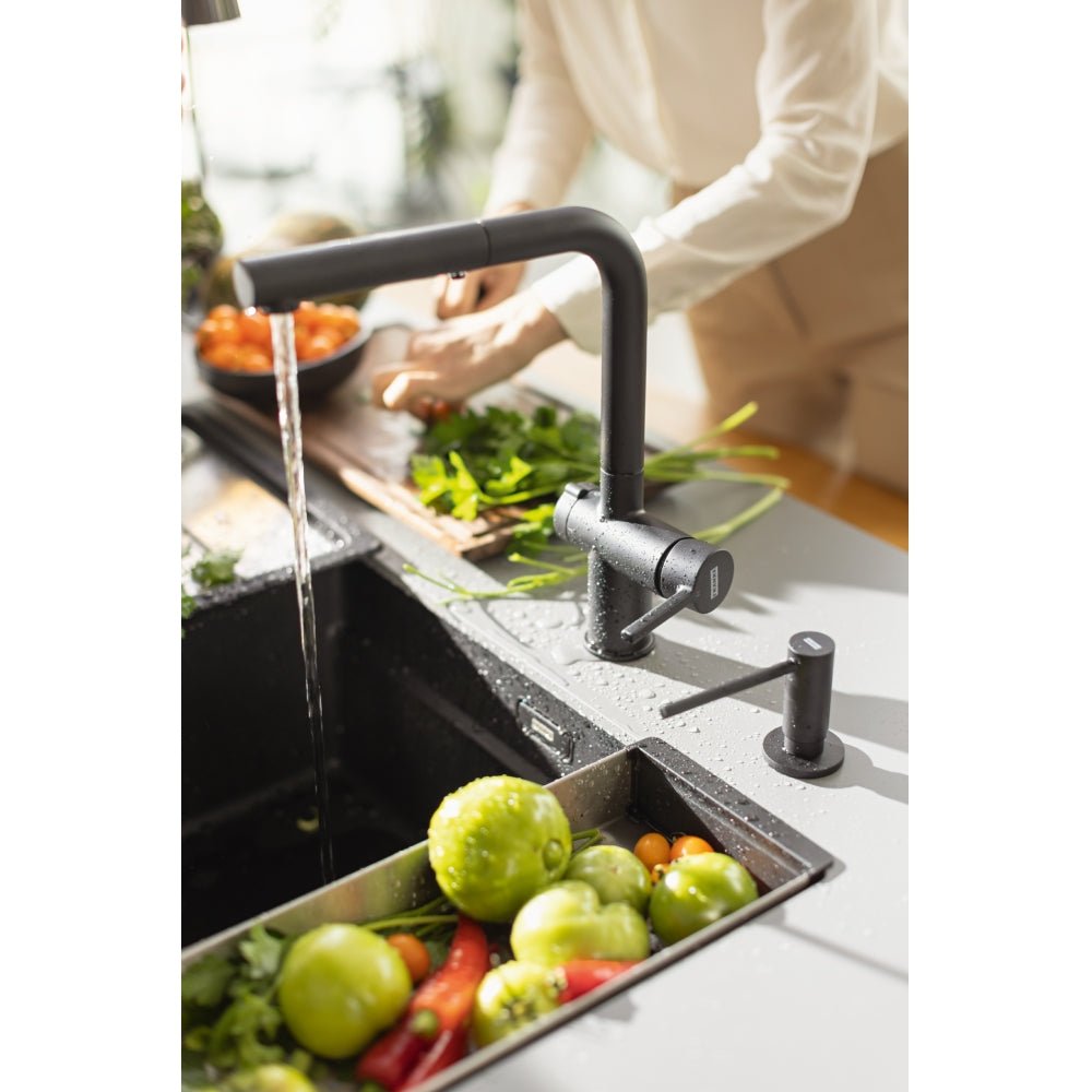 Active Twist Auszugsbrause Black Matt 115.0669.769 - MEGART