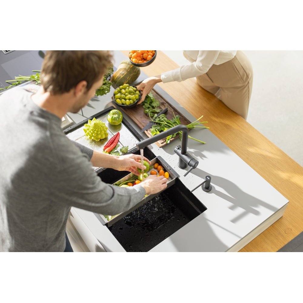 Active Twist Auszugsbrause Black Matt 115.0669.769 - MEGART